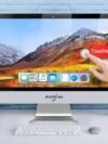 24 inch Led High Quality Built-in Battery Desktop Monoblock Gaming Computer With Webcam