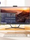 24 inch Led High Quality Built-in Battery Desktop Monoblock Gaming Computer With Webcam