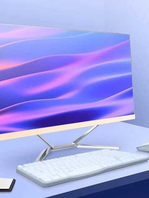 24 inch Led High Quality Built-in Battery Desktop Monoblock Gaming Computer With Webcam