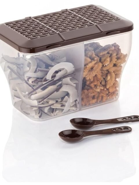 Analog Kitchenware Dal/Masala/Vegetable Plastic Brown Multi-Purpose Container ( Set of 1 )