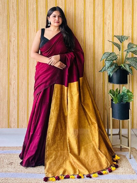 Mandara Pure Cotton Saree