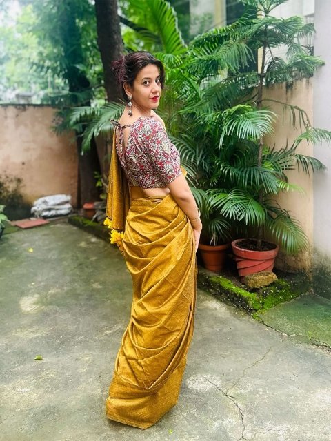 Mandara Pure Cotton Saree - Image 4