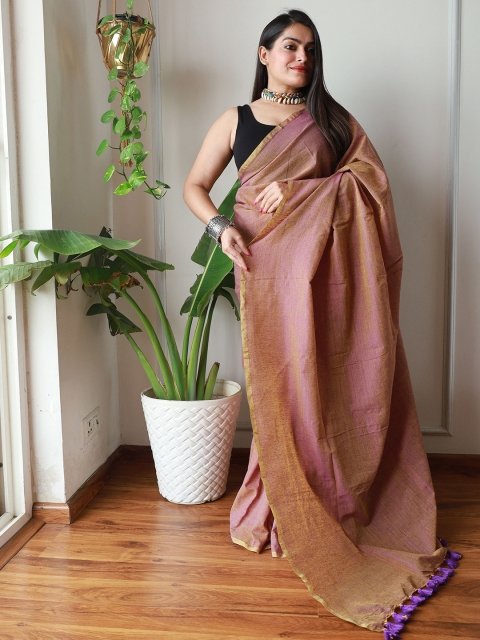 Mandara Pure Cotton Saree - Image 3