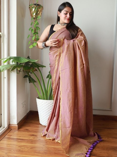 Mandara Pure Cotton Saree - Image 4