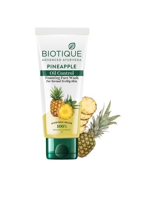 Biotique Pineapple Oil Control Foaming Face Wash - 100 ml