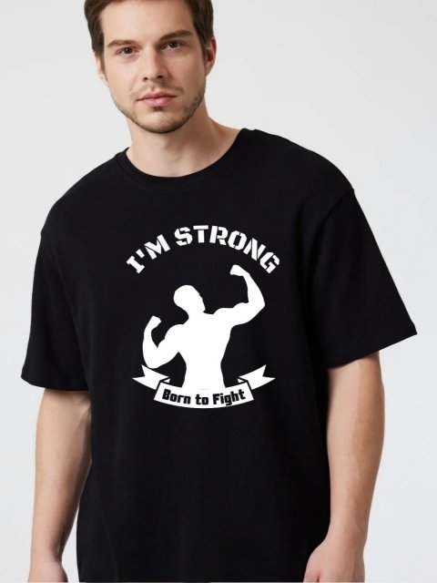 Fashnobic Men Applique T-shirt