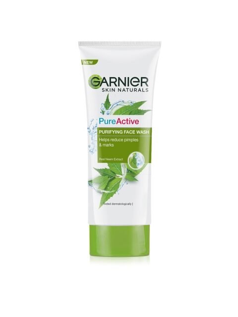 Garnier Skin Naturals Pure Active Neem Face Wash 100g