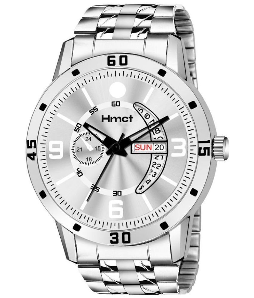 HMCT Silver Metal Analog Men's Watch
