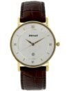 HMXT Brown Leather Analog Men's Watch