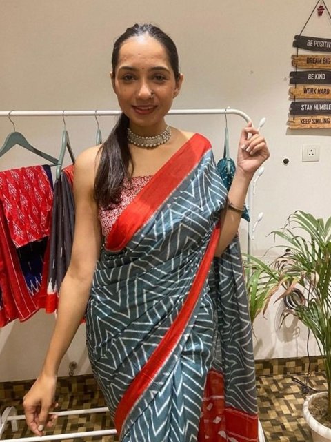 JAINICA Pure Cotton Saree - Image 4