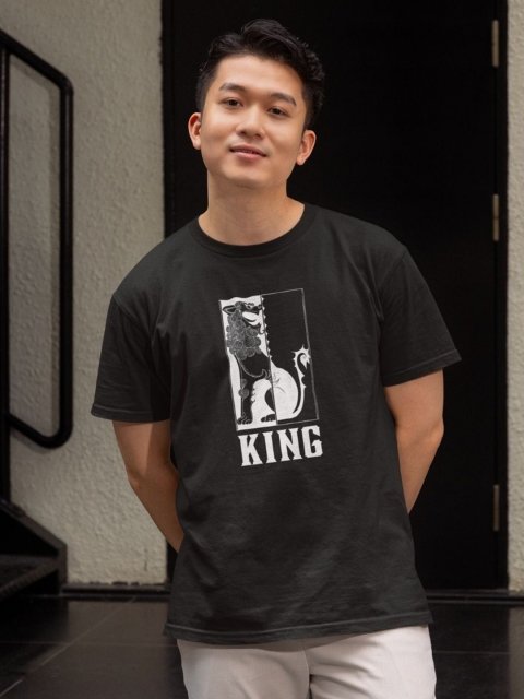 MORDEN MUSE Typography Printed Round Neck Pure Cotton T-shirt - Image 3