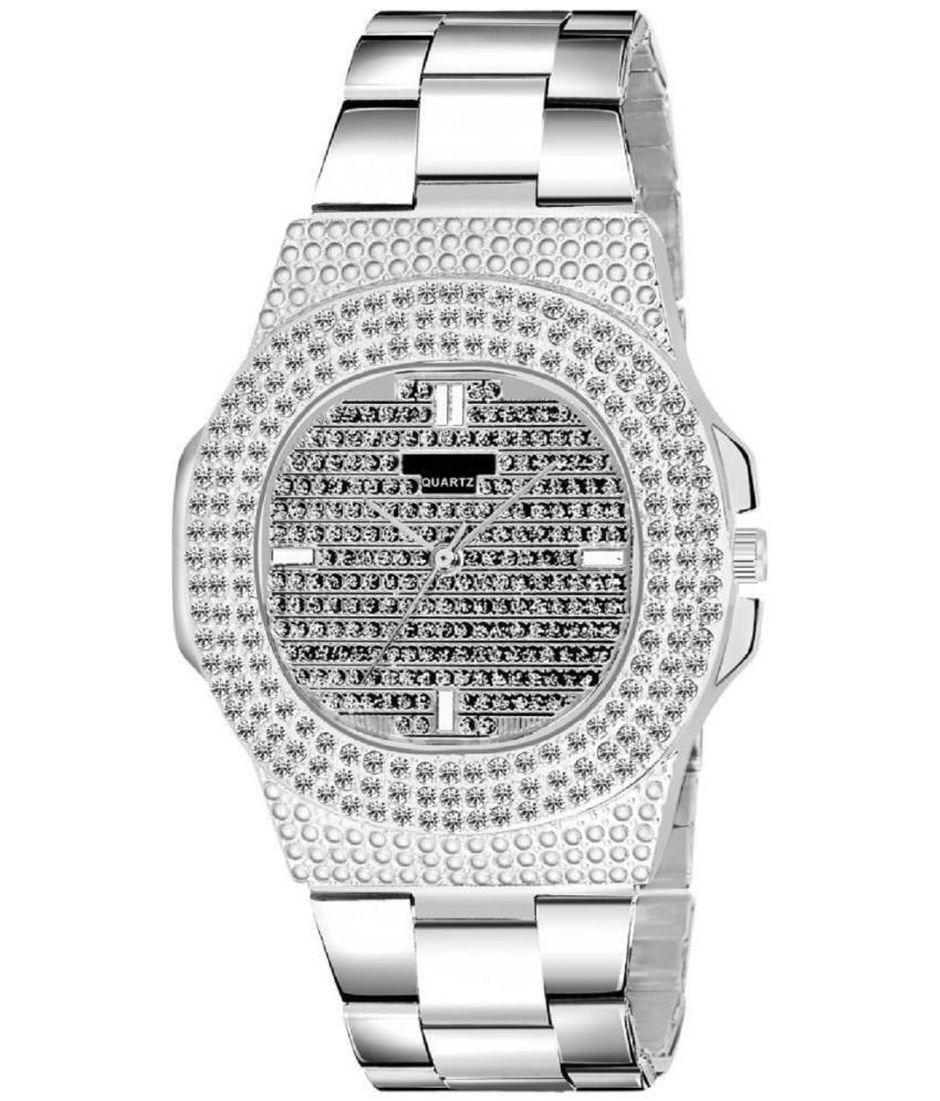 newmen - Silver Stainless Steel Analog Men's Watch
