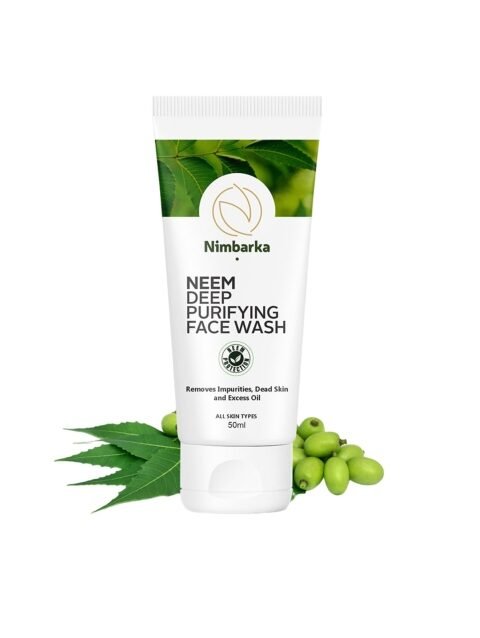 Nimbarka Neem Deep Purifying Face Wash For Deep Cleansing & Acne Control - 50ml