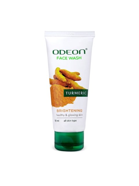 ODEON Turmeric Face Wash For Brightening & Revitalizing - 50ml