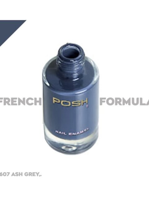 Posh Nail Polish Grey Glossy 9 mL