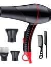 Rock Light 4000W Salon Grade Hair Dryer ( Black )