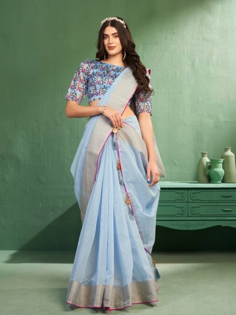 Mandara Coimbatore Cotton Saree - Image 3