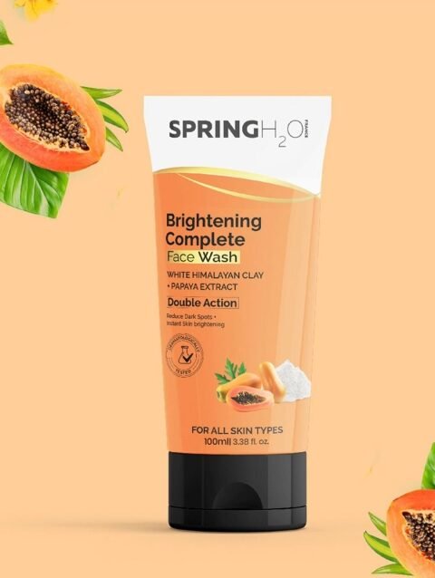 Spring H2O Brightening Complete Papaya Extract Face Wash - 100 ml