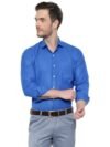 SREY - Cotton Blend Slim Fit Blue Men's Casual Shirt ( Pack of 1 )