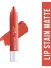 Swiss Beauty Lip Stain Matte Lipstick Lipstick (Apricot), 3.4gm