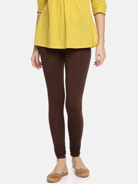 TWIN BIRDS Churidar Length Slip-On Leggings