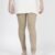 TWIN BIRDS Women Beige Solid Churidar-Length Leggings