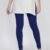 TWIN BIRDS Women Blue Solid Churidar-Length Leggings