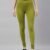 TWIN BIRDS Women Green Solid Churidar-Length Leggings