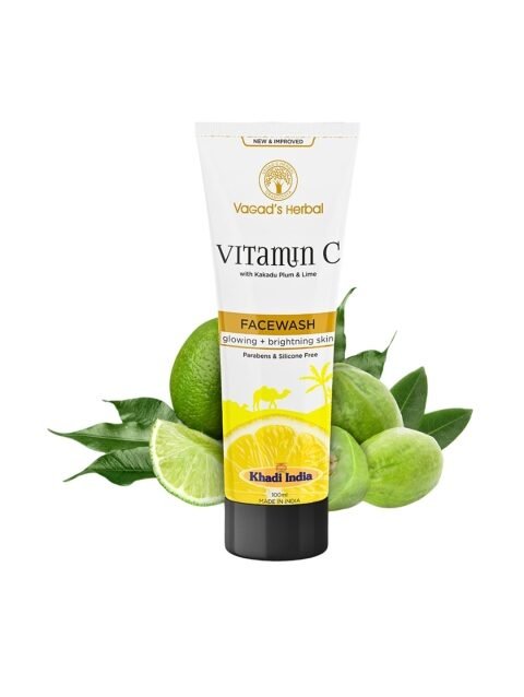 Vagads Herbal Vitamin C Face Wash with Kakadu Plum & Lime - 100 ml